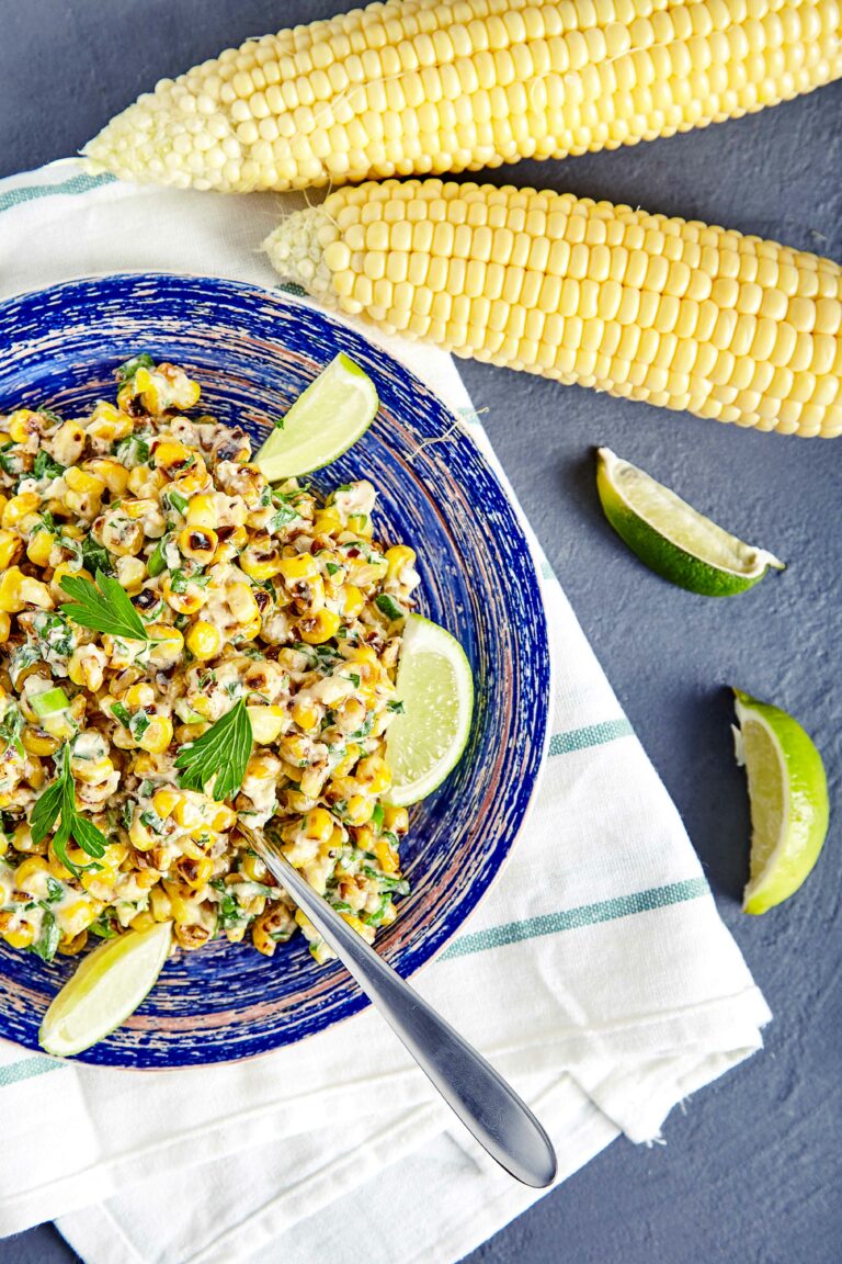 Mexican Corn Salad easy to make step-by-step recipe