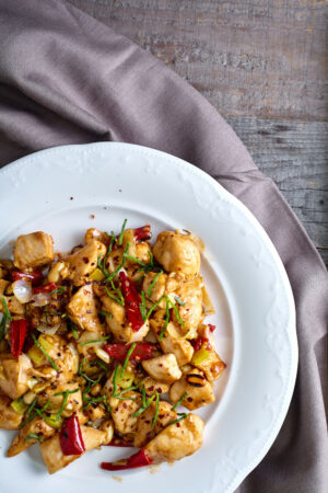 Gongbao Chicken (Kung Pao) easy to make step-by-step recipe
