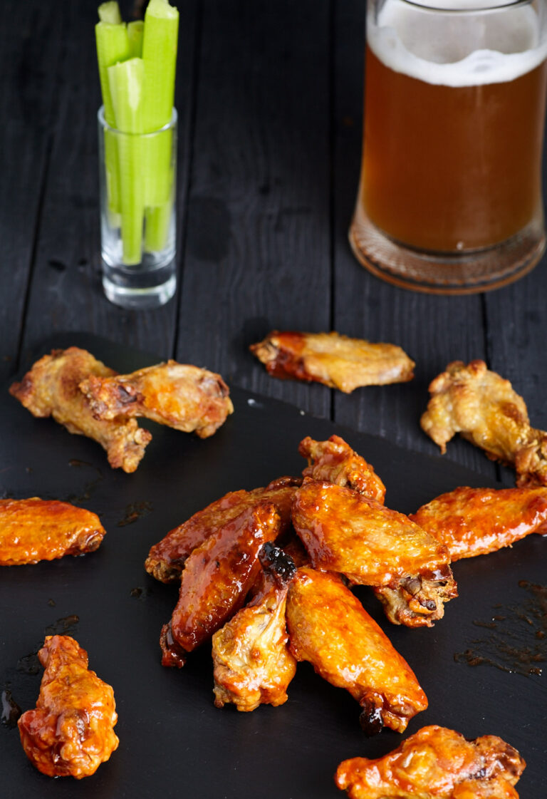 Roasted Buffalo Wings easy to make step-by-step recipe