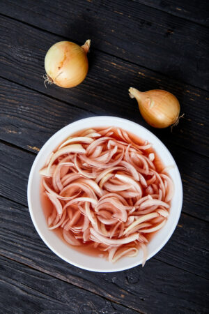 Instant Pickled Onions easy to make step-by-step recipe