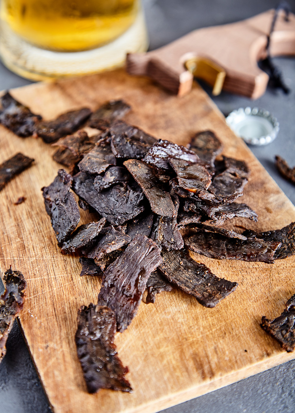 Beef Jerky With Beer easy to make step-by-step recipe