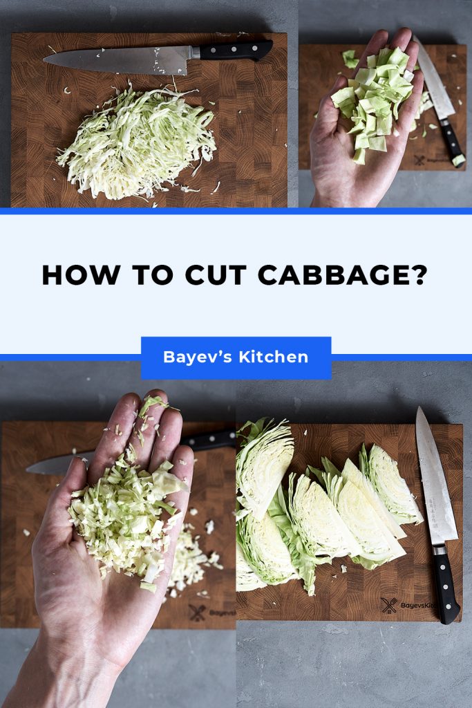 How to cut cabbage