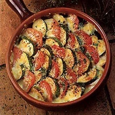 #22 7. Gratin with zucchini and tomatoes Deliaonline's recipe | 30+ zucchini recipe ideas 
