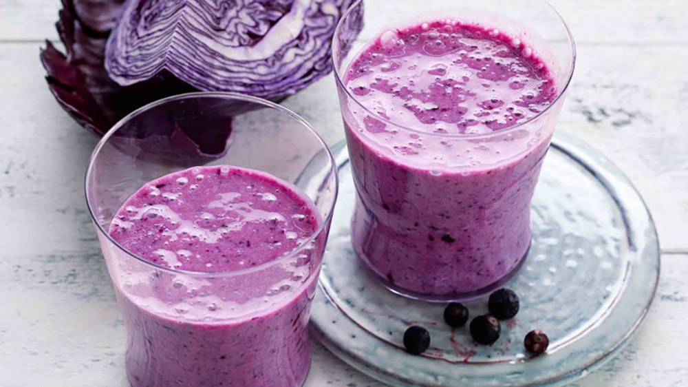 # 21 - Red cabbage and currant smoothie - Prismafinland's recipe- - 23 red cabbage recipe ideas