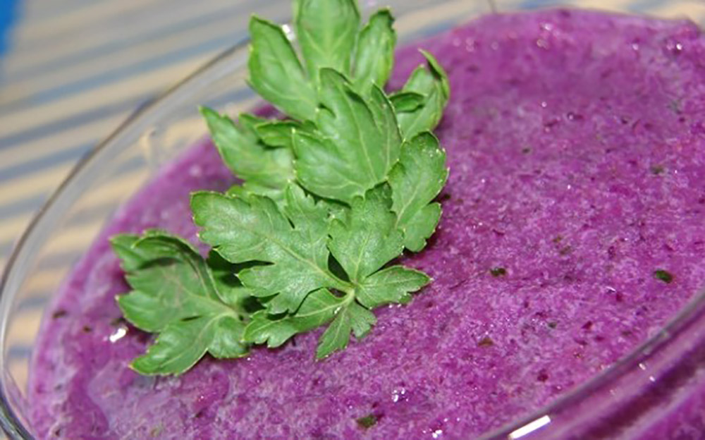 #20 Смузи из красной капусты - Рецепт от Сulinar - 23 идеи того, что приготовить из красной капусты