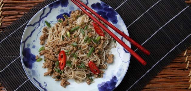 #30 Chinese noodles with ground pork Vsyasol's recipe | 50 minced meat recipe ideas 