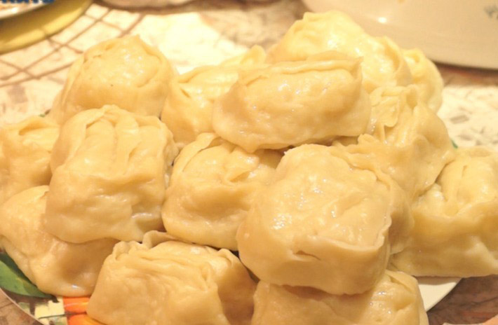 #47 Uzbek manty with stuffed turkey Povarenok 's recipe | 50 minced meat recipe ideas 