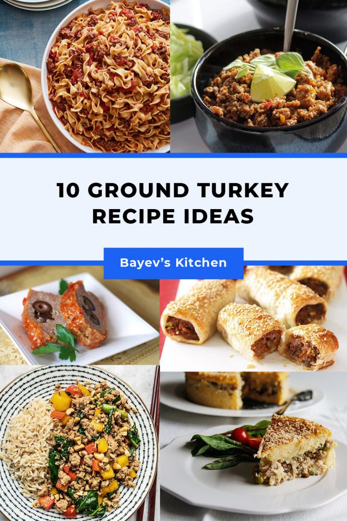 10 ground turkey recipe ideas