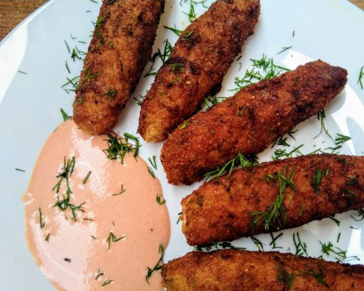#8 Chicken sticks with cheese Yabpoela's recipe | 50 minced meat recipe ideas 