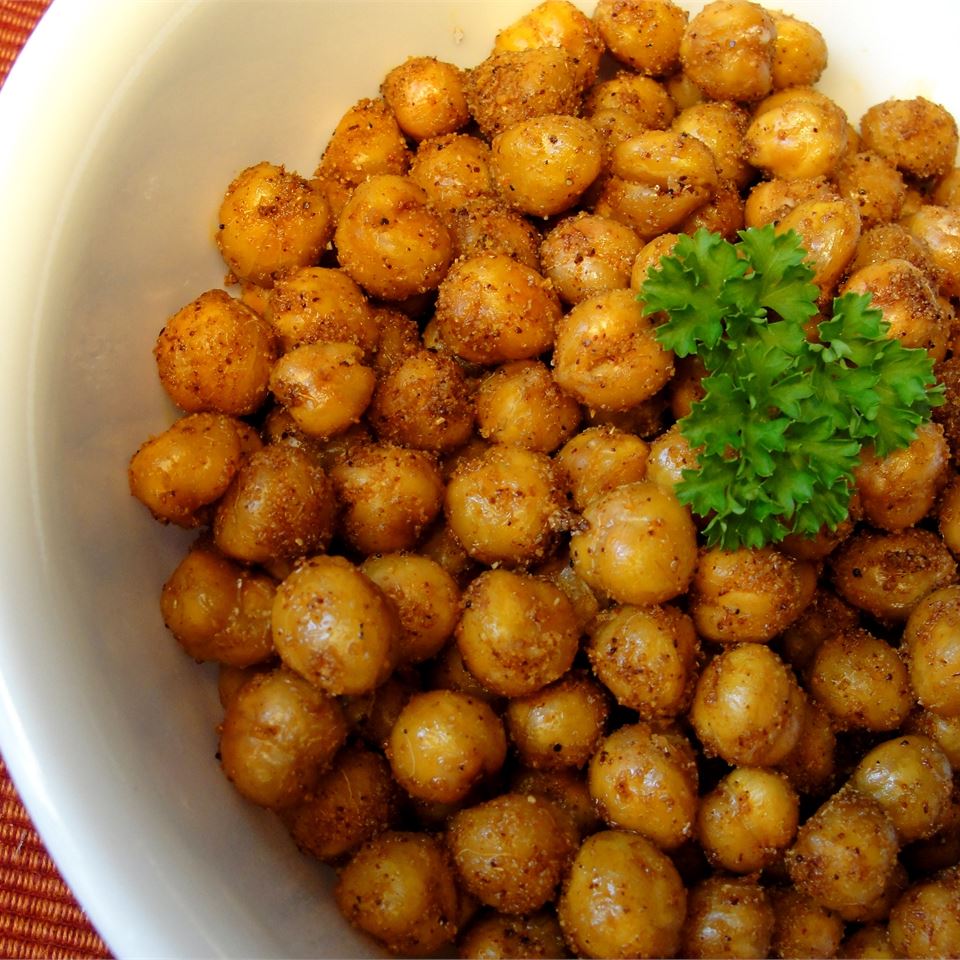 #1 Lazy roasted chickpea appetizer.