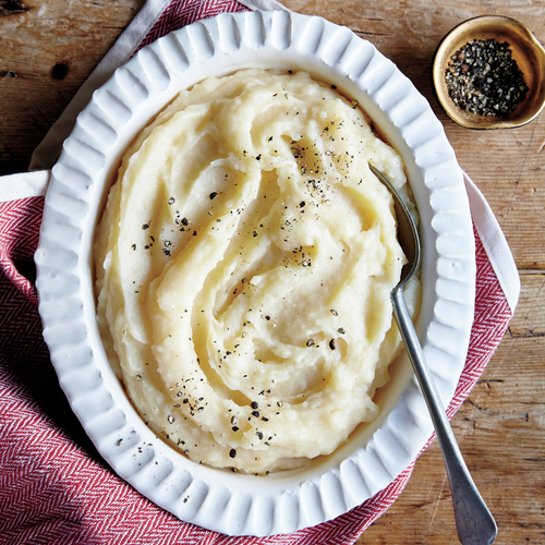 #37   Mashed potatoes with buttermilk.