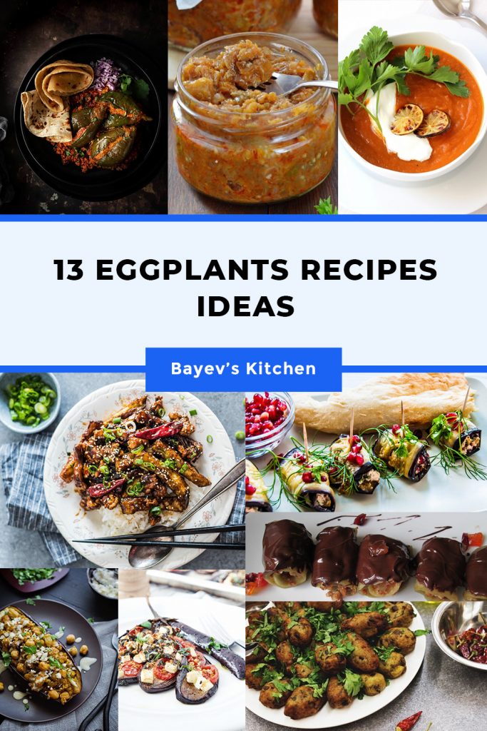 13 eggplants recipes ideas