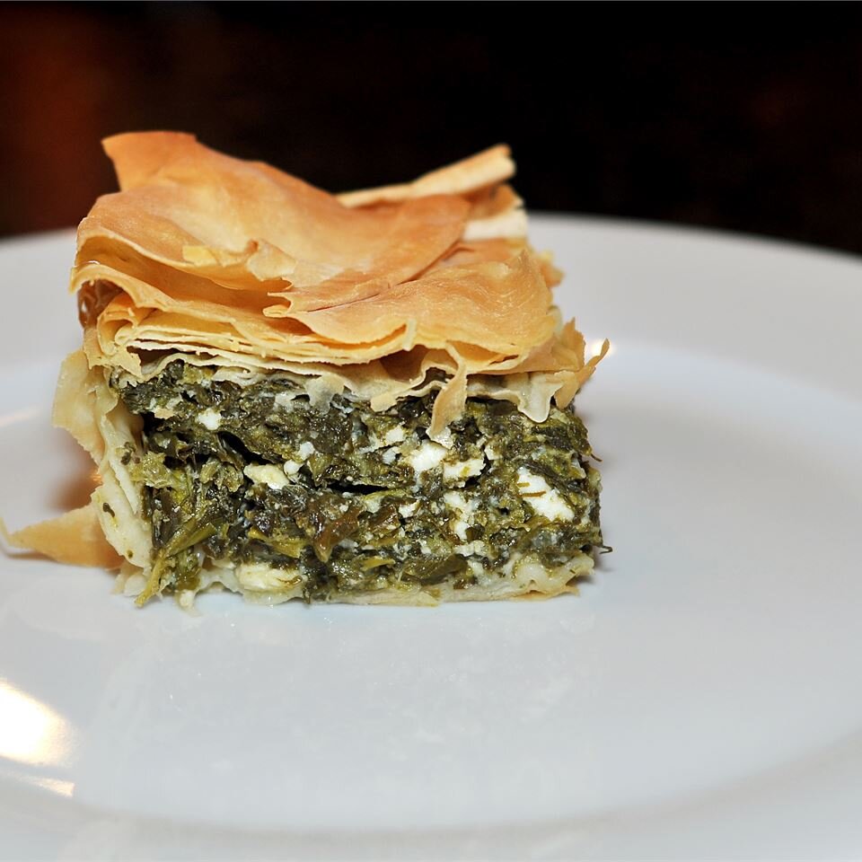 #16 Greek spinach pie.