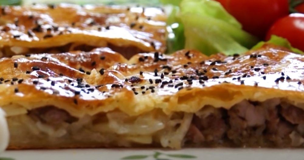 #17 Puff pastry pie with lamb..