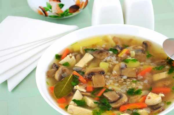 #18 Mushroom soup with turnips