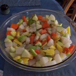 #2 Turnip and pineapple salad
