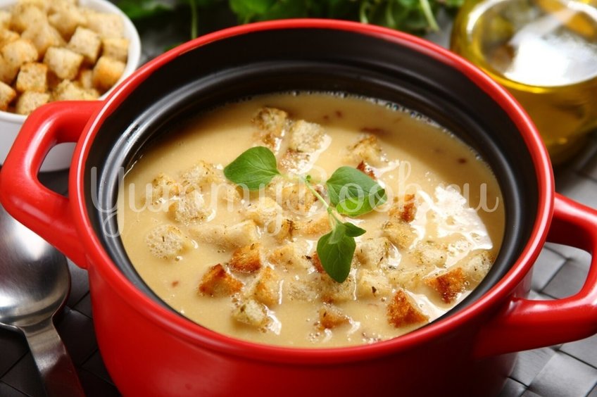 #20 Сырный суп на куриных желтках