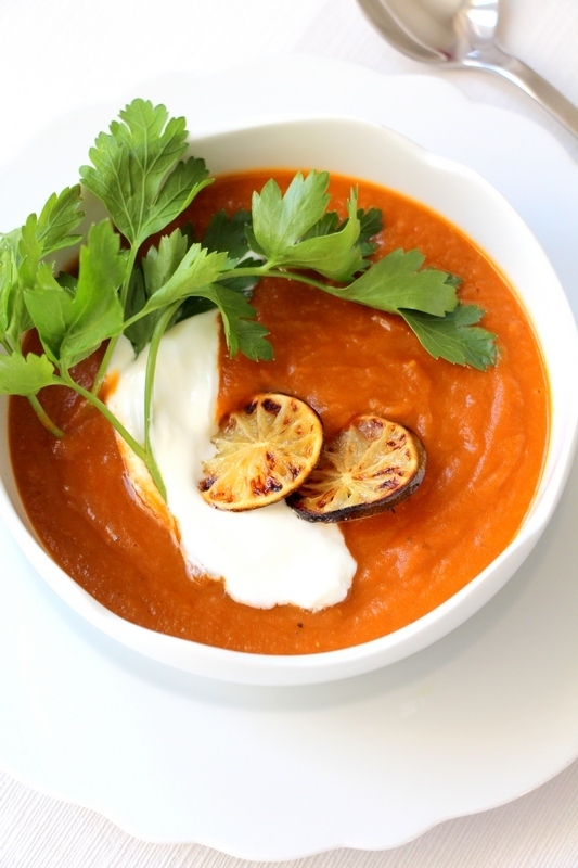 #7  Tomato and eggplant soup