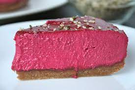 #8 Cheesecake with beets.