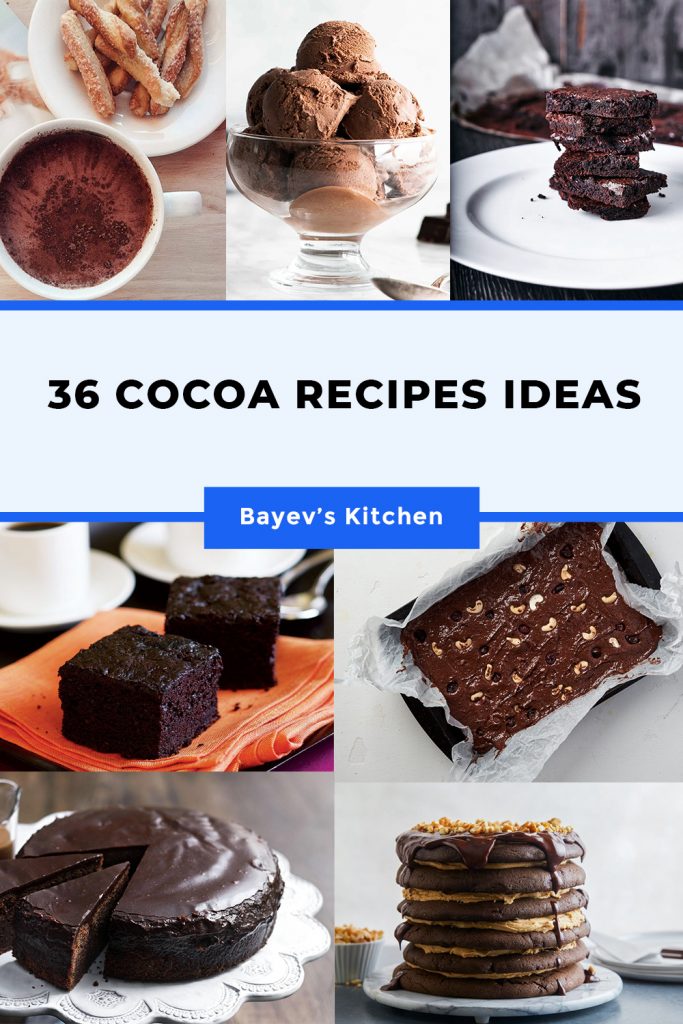 36 Cocoa Recipes Ideas