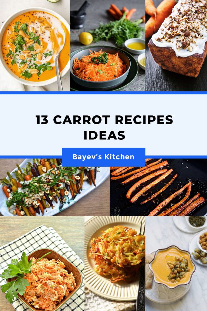 13 Carrot Recipes Ideas