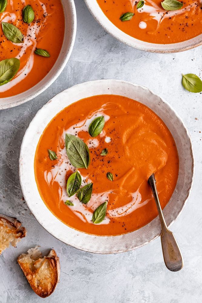 #15 Вегетарианский томатный суп