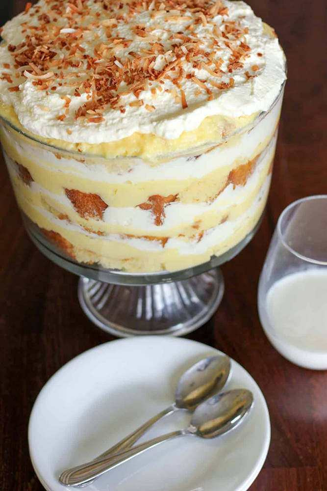 #12 Coconut creamy trifle