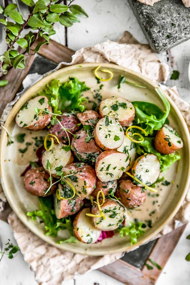 #19 Греческий картофельный салат