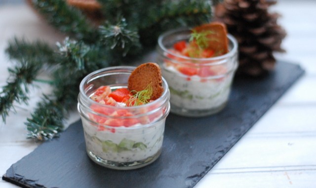 #29 Trifle with salmon