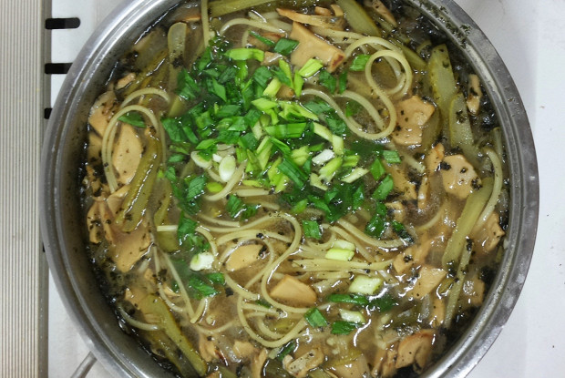 #39 Грибной суп по-китайски