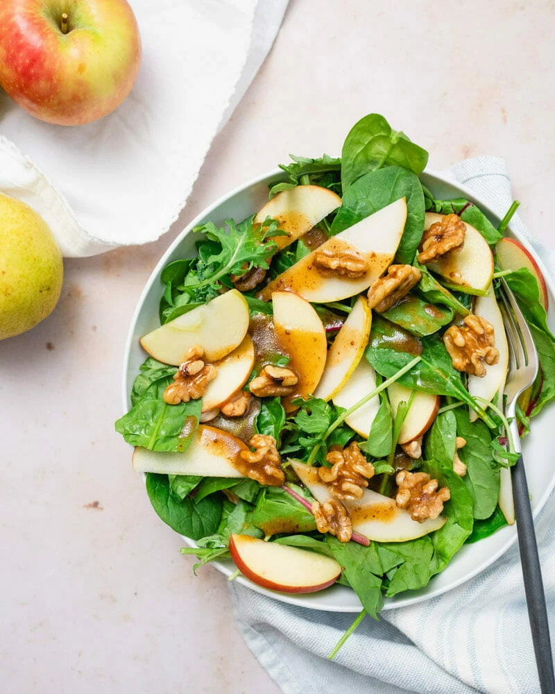 #40 Spinach and apple salad