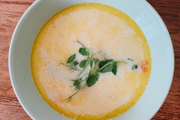 #51 Морковный суп с кокосовыми сливками