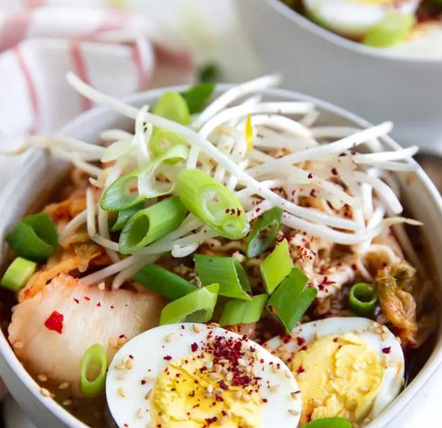 #67 Kimchi ramen noodle soup