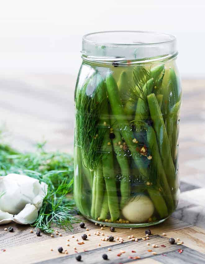#11 Pickled green beans