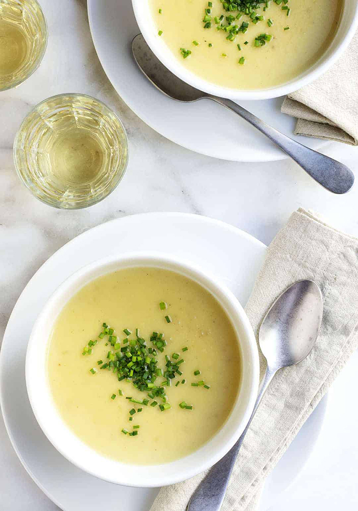 #12 Картофельный суп из лука-порея