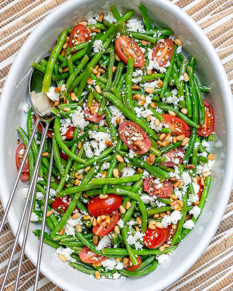 #13 Green bean and tomato salad