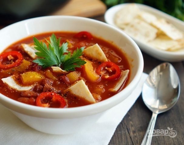#24 Мексиканский томатный суп