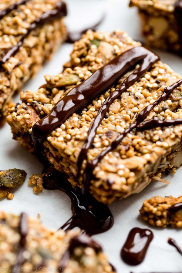 #3 Crunch bars with nuts and quinoa
