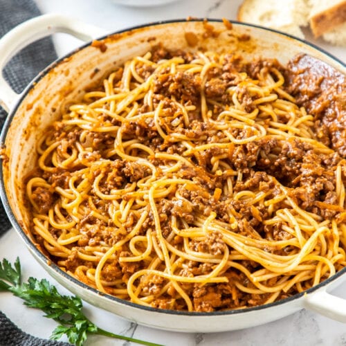 #4. Лучшие спагетти Болоньезе