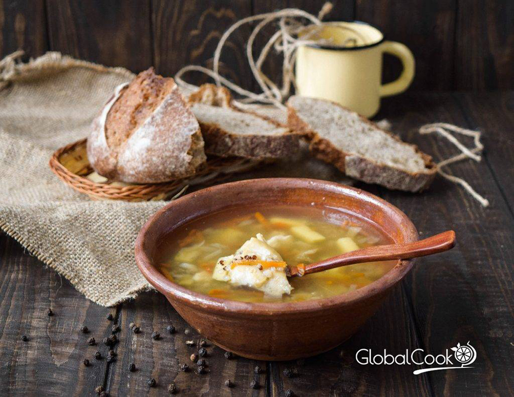#43 Cod fish soup with quinoa