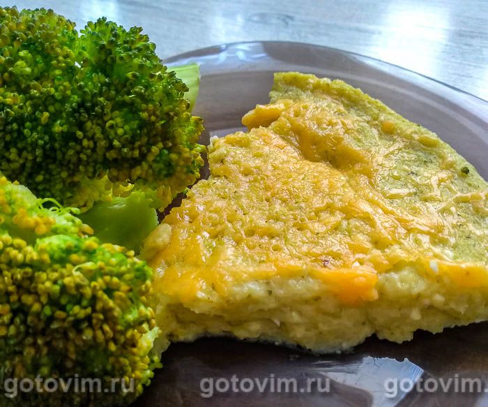 #8 Картофельная запеканка с брокколи, сыром и творогом