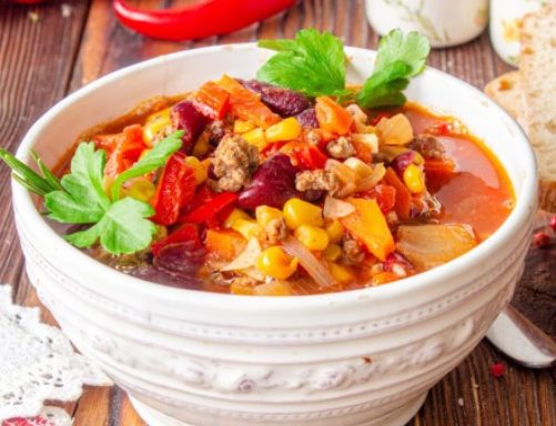 #23 Классический мексиканский суп “Чили Кон Карне”