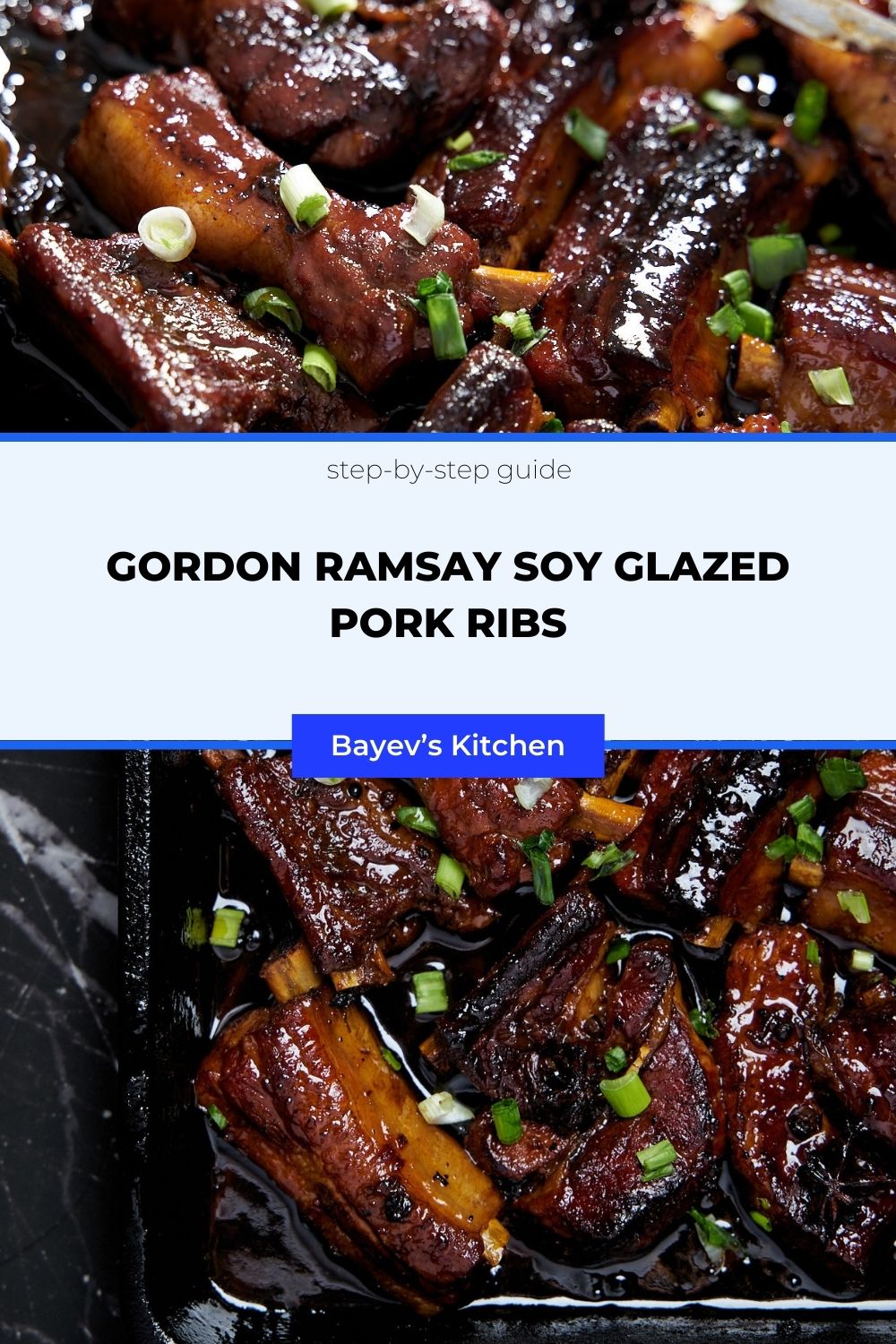 Gordon Ramsay Soy Glazed Pork Ribs recipe