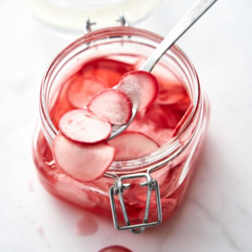 Quick pickled Korean radish: step by step recipe with photos from BayevsKitchen