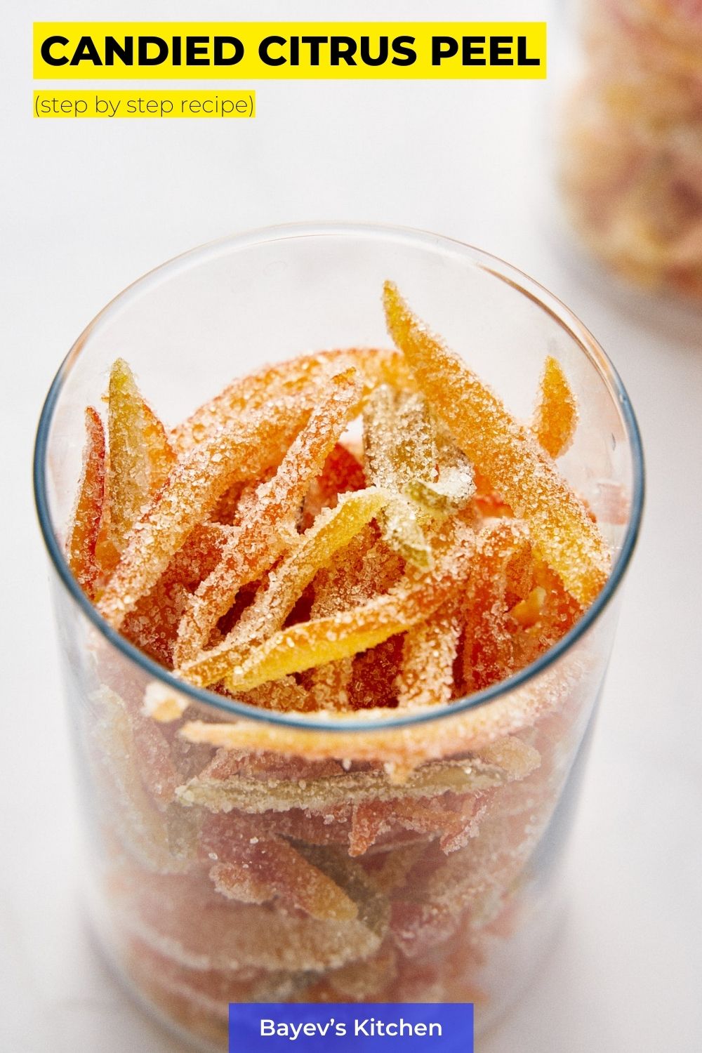 Succades — Сandied citrus peel. Candied Citrus Peel step by step recipe with photo