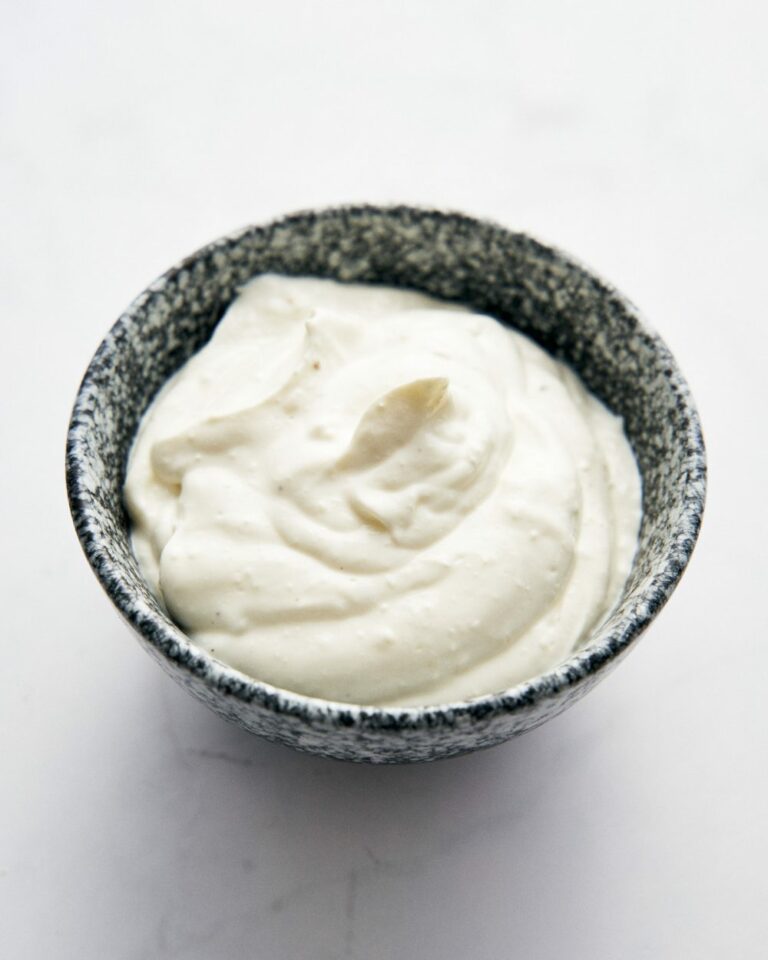 Whipped feta dip with sour cream and garlic easy step by step recipe from ByaevsKitchen