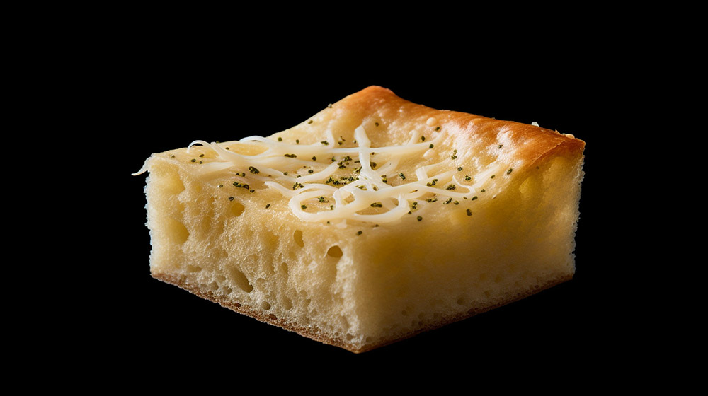 focaccia with parmesan cheese