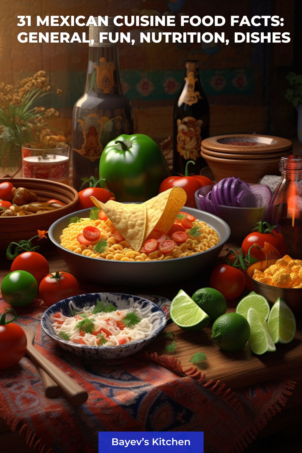 31 Mexican Cuisine Food Facts: General, Fun, Nutrition, Dishes by bayevskitchen.com