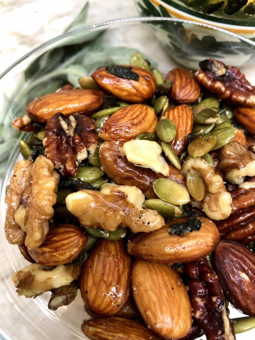 Herb Spiced Nuts With Sage