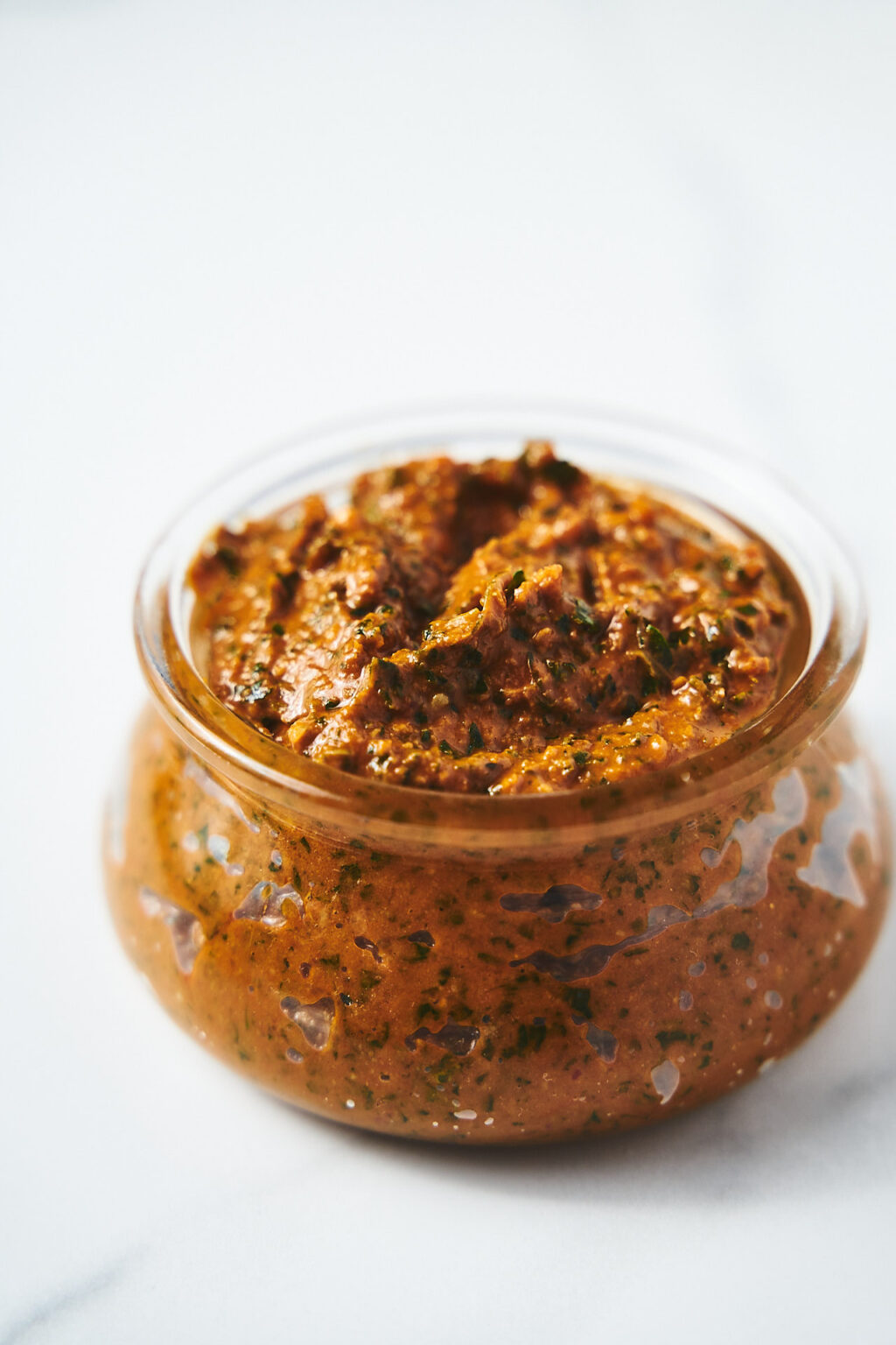 Pesto of roasted bell peppers